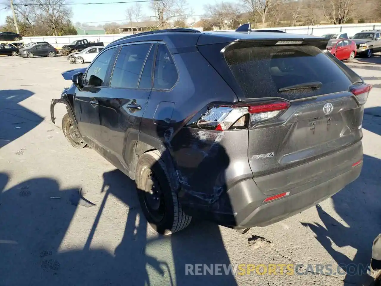 3 Photograph of a damaged car 2T3H1RFV5LC079772 TOYOTA RAV4 2020