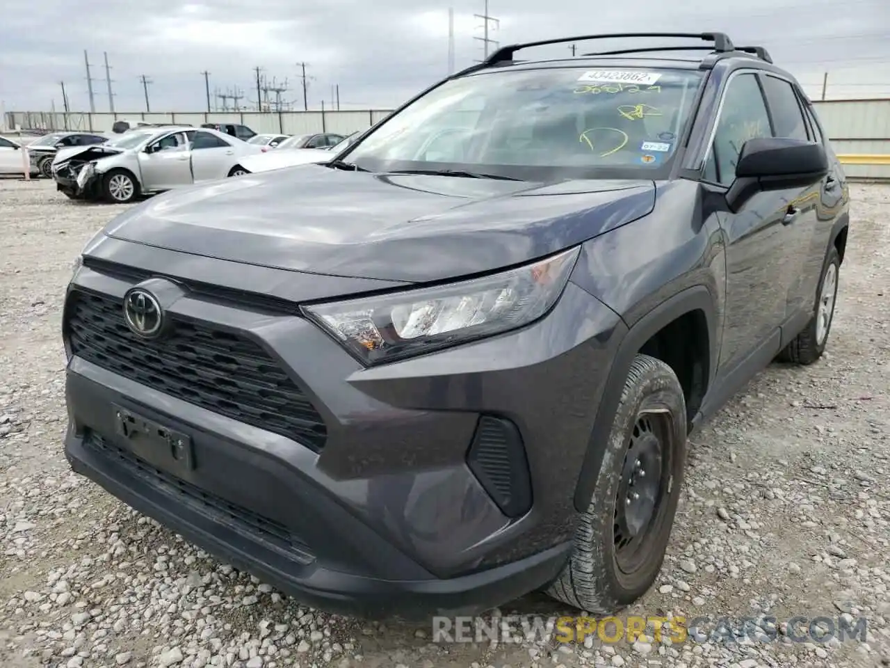 2 Photograph of a damaged car 2T3H1RFV5LW088129 TOYOTA RAV4 2020