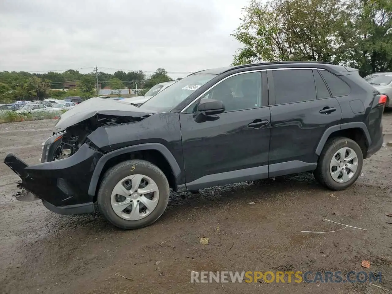 1 Photograph of a damaged car 2T3H1RFV5LW101168 TOYOTA RAV4 2020