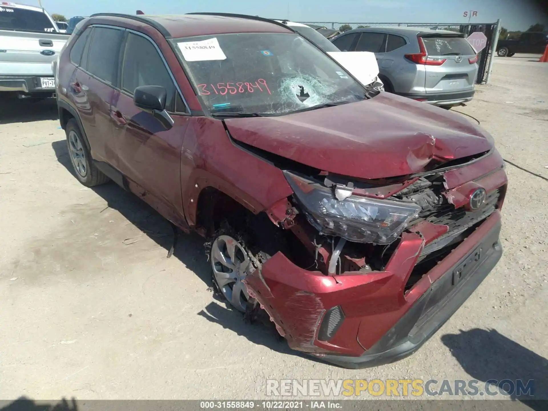 6 Photograph of a damaged car 2T3H1RFV6LC046716 TOYOTA RAV4 2020