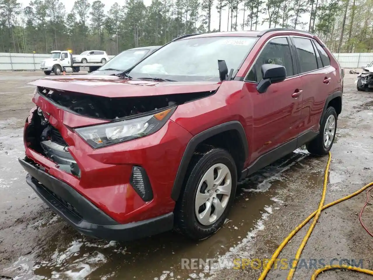 2 Photograph of a damaged car 2T3H1RFV6LC072698 TOYOTA RAV4 2020