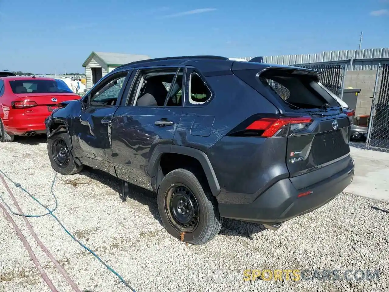 2 Photograph of a damaged car 2T3H1RFV6LC076296 TOYOTA RAV4 2020