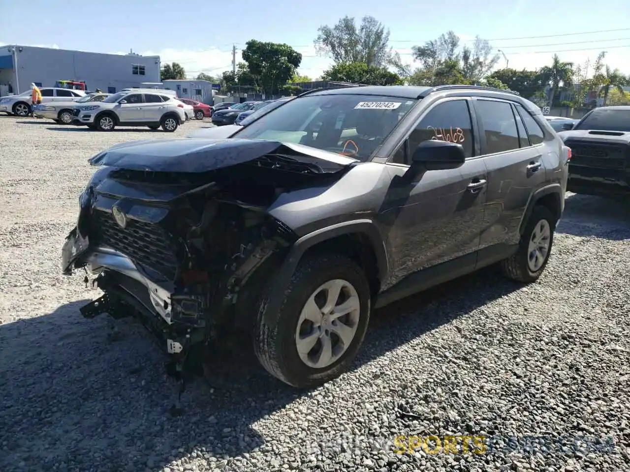 2 Photograph of a damaged car 2T3H1RFV6LC083409 TOYOTA RAV4 2020