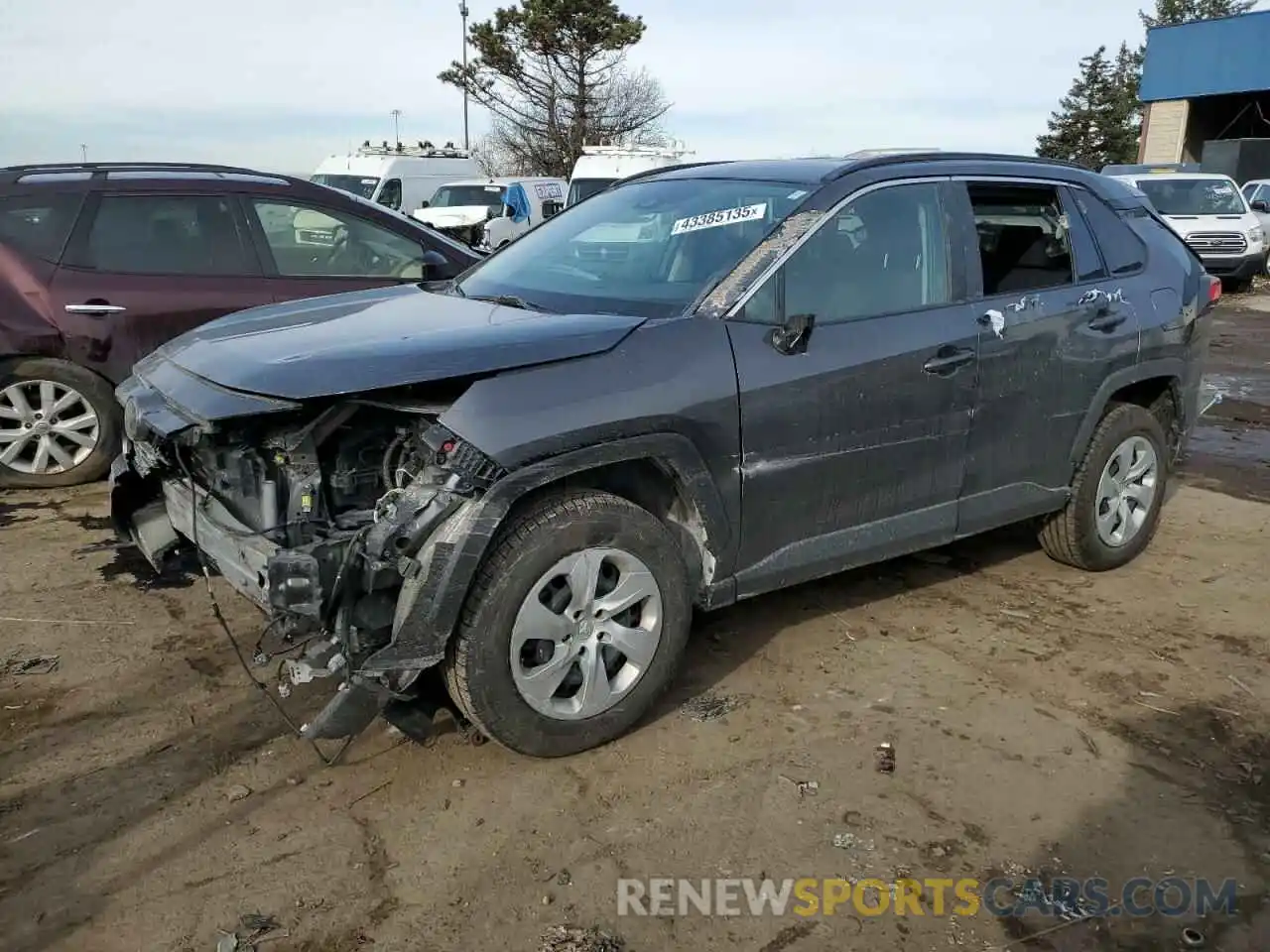 1 Photograph of a damaged car 2T3H1RFV6LC085614 TOYOTA RAV4 2020