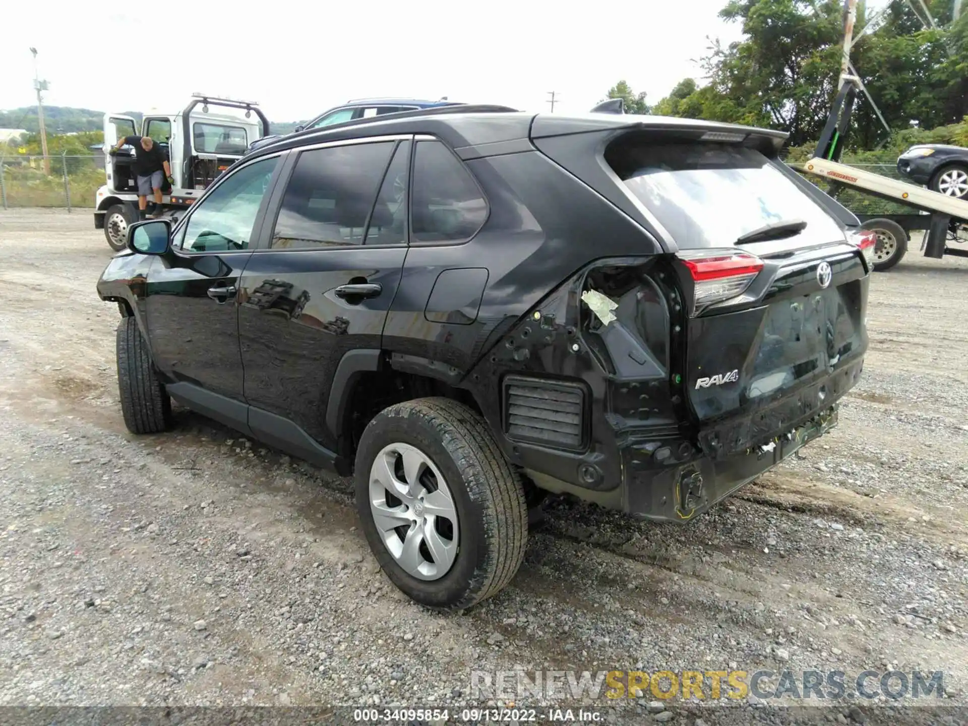 3 Photograph of a damaged car 2T3H1RFV6LW068438 TOYOTA RAV4 2020