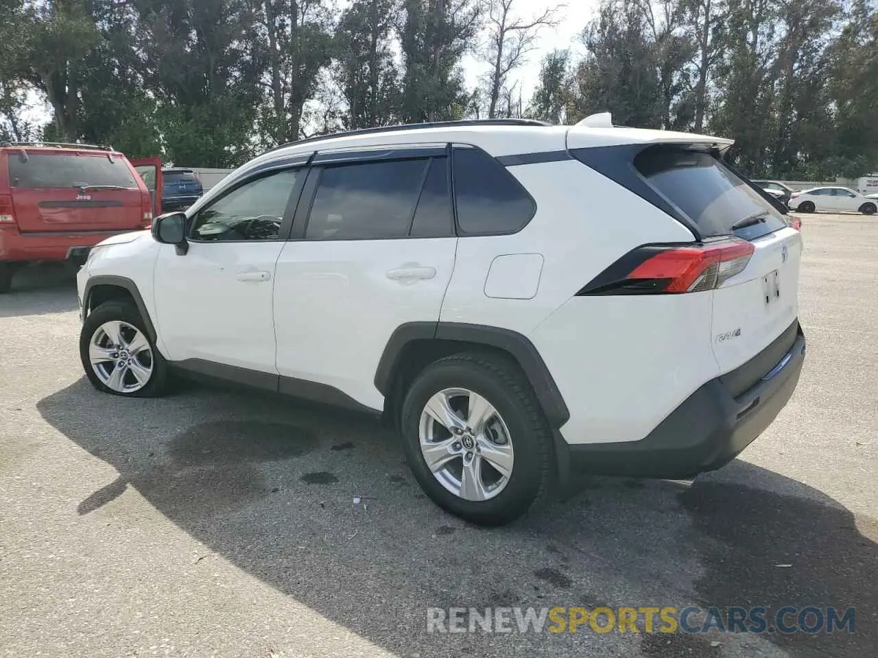 2 Photograph of a damaged car 2T3H1RFV6LW086311 TOYOTA RAV4 2020