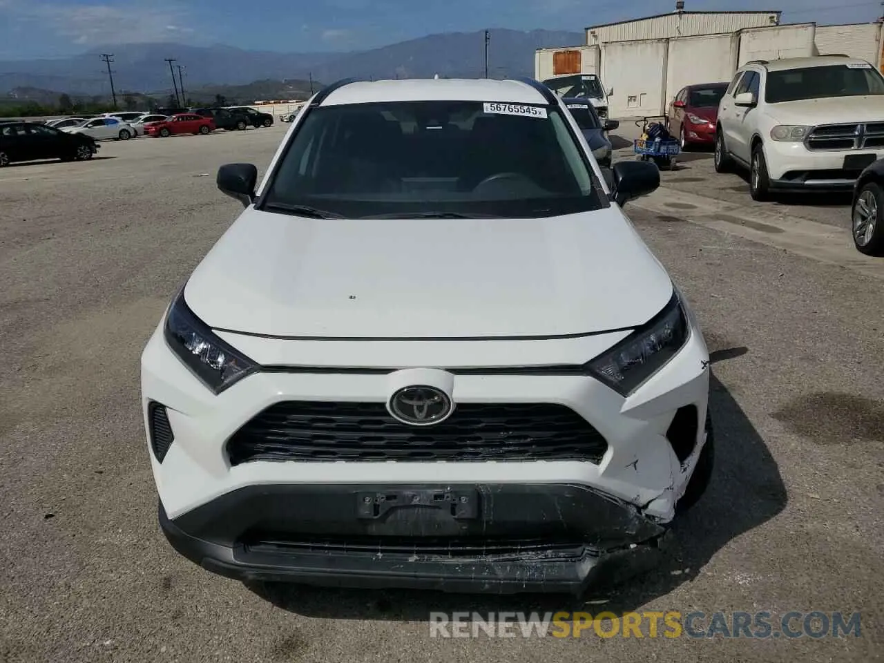 5 Photograph of a damaged car 2T3H1RFV6LW086311 TOYOTA RAV4 2020