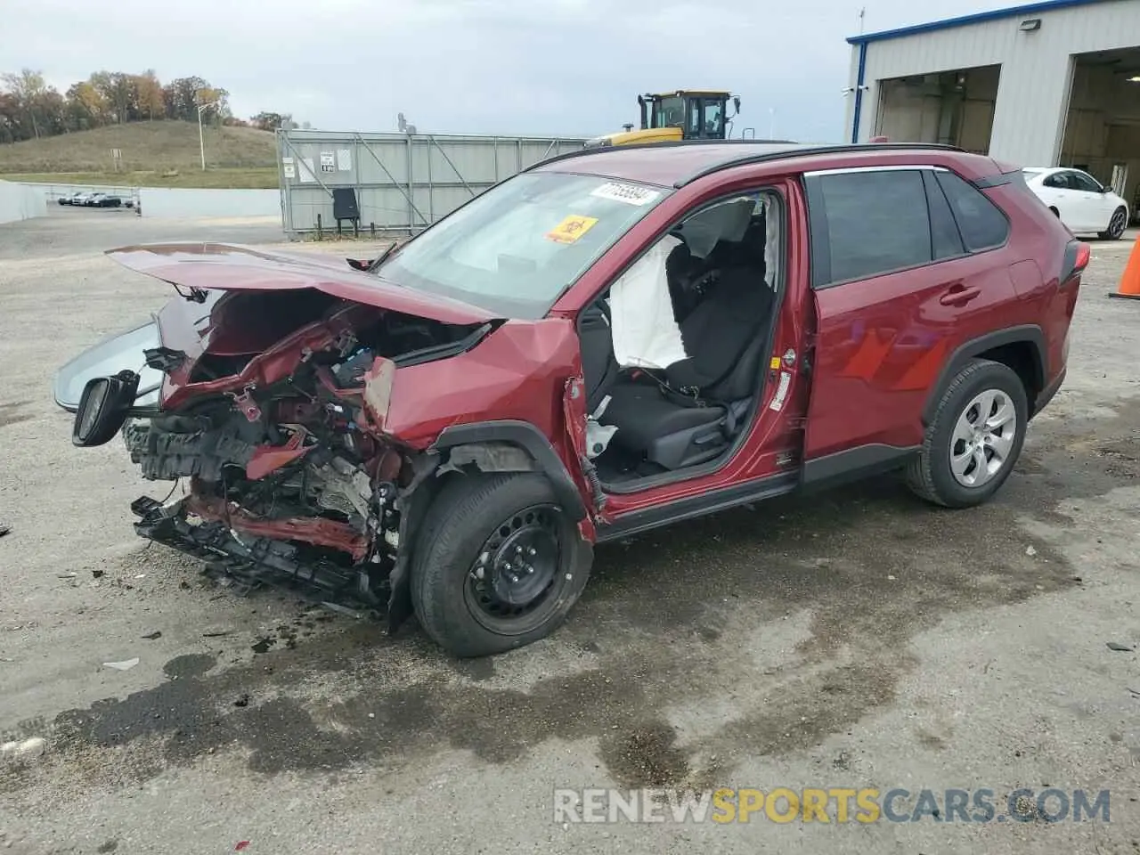 1 Photograph of a damaged car 2T3H1RFV6LW088768 TOYOTA RAV4 2020