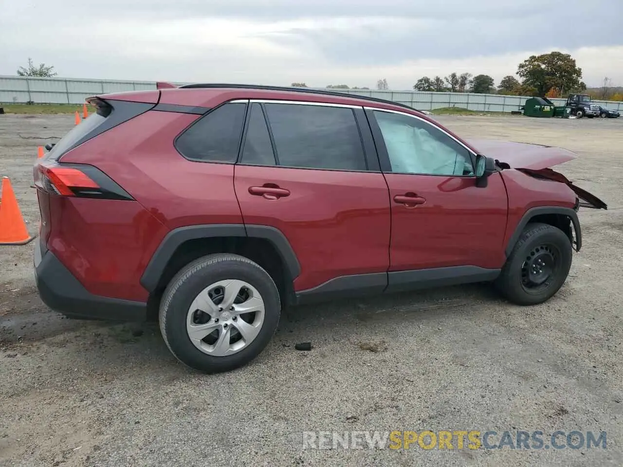 3 Photograph of a damaged car 2T3H1RFV6LW088768 TOYOTA RAV4 2020