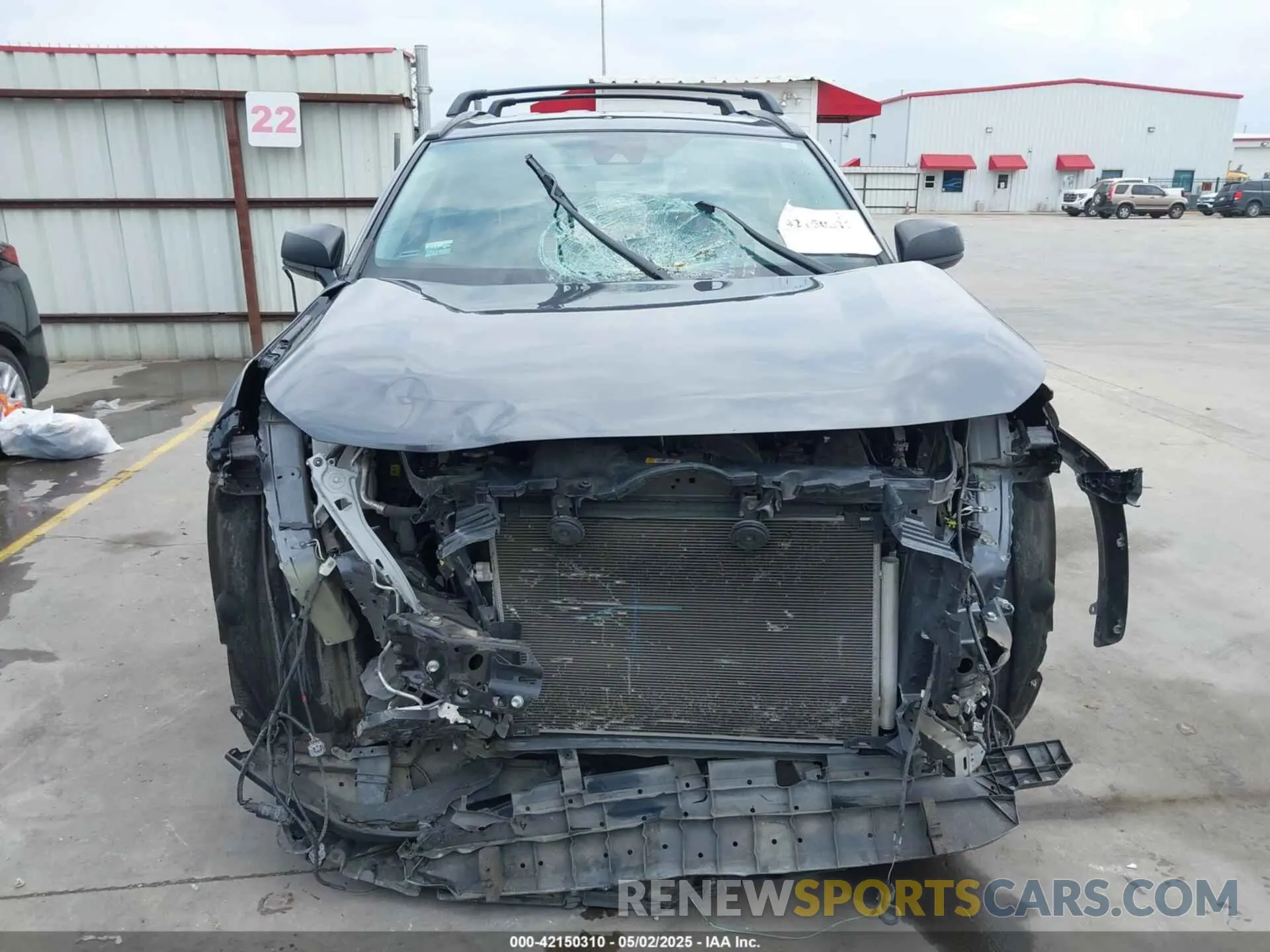 13 Photograph of a damaged car 2T3H1RFV7LC047566 TOYOTA RAV4 2020
