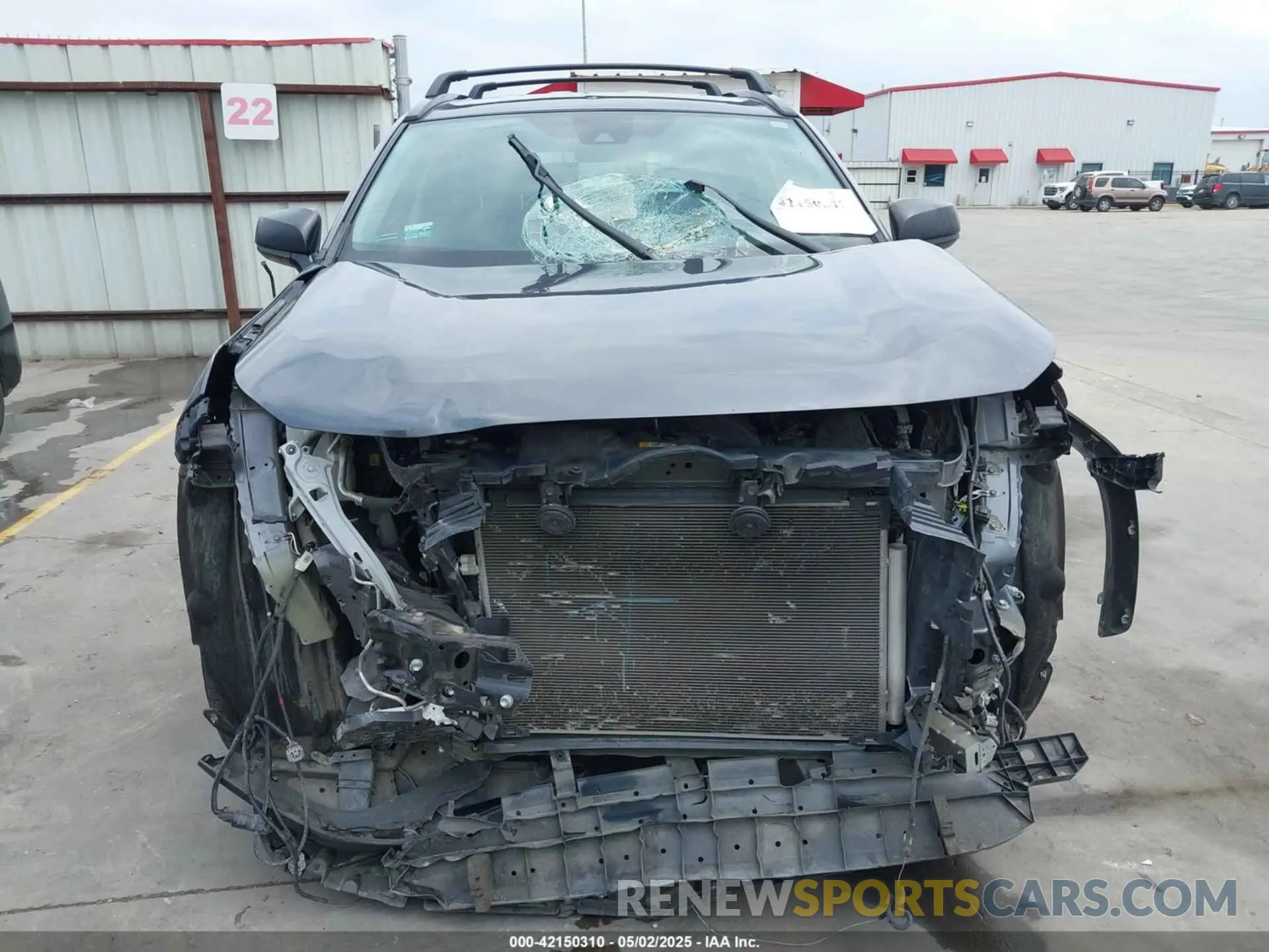 6 Photograph of a damaged car 2T3H1RFV7LC047566 TOYOTA RAV4 2020
