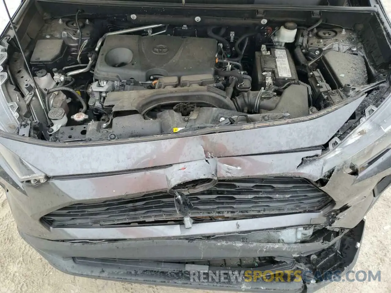 13 Photograph of a damaged car 2T3H1RFV7LC057708 TOYOTA RAV4 2020