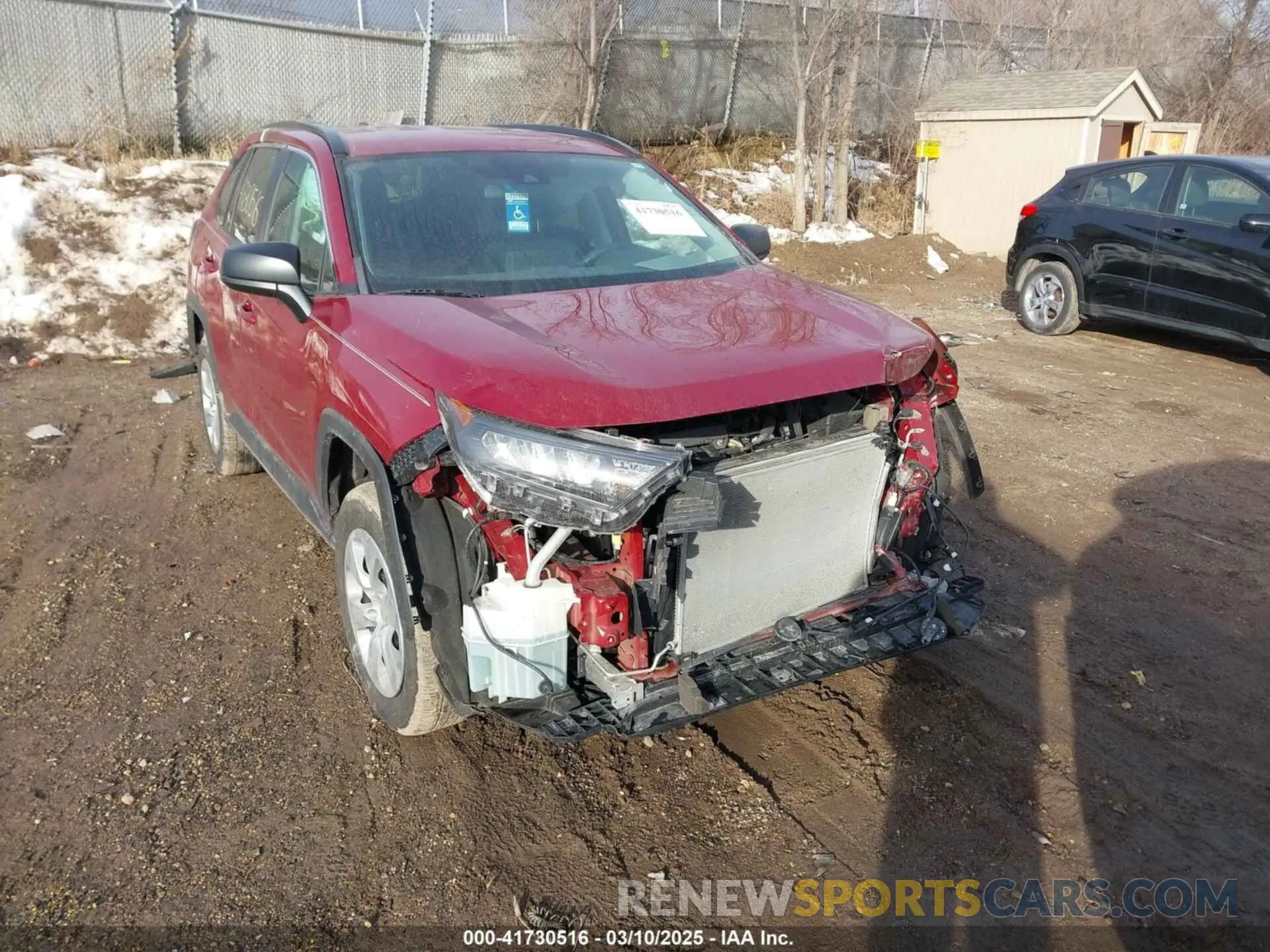 18 Photograph of a damaged car 2T3H1RFV7LC066893 TOYOTA RAV4 2020