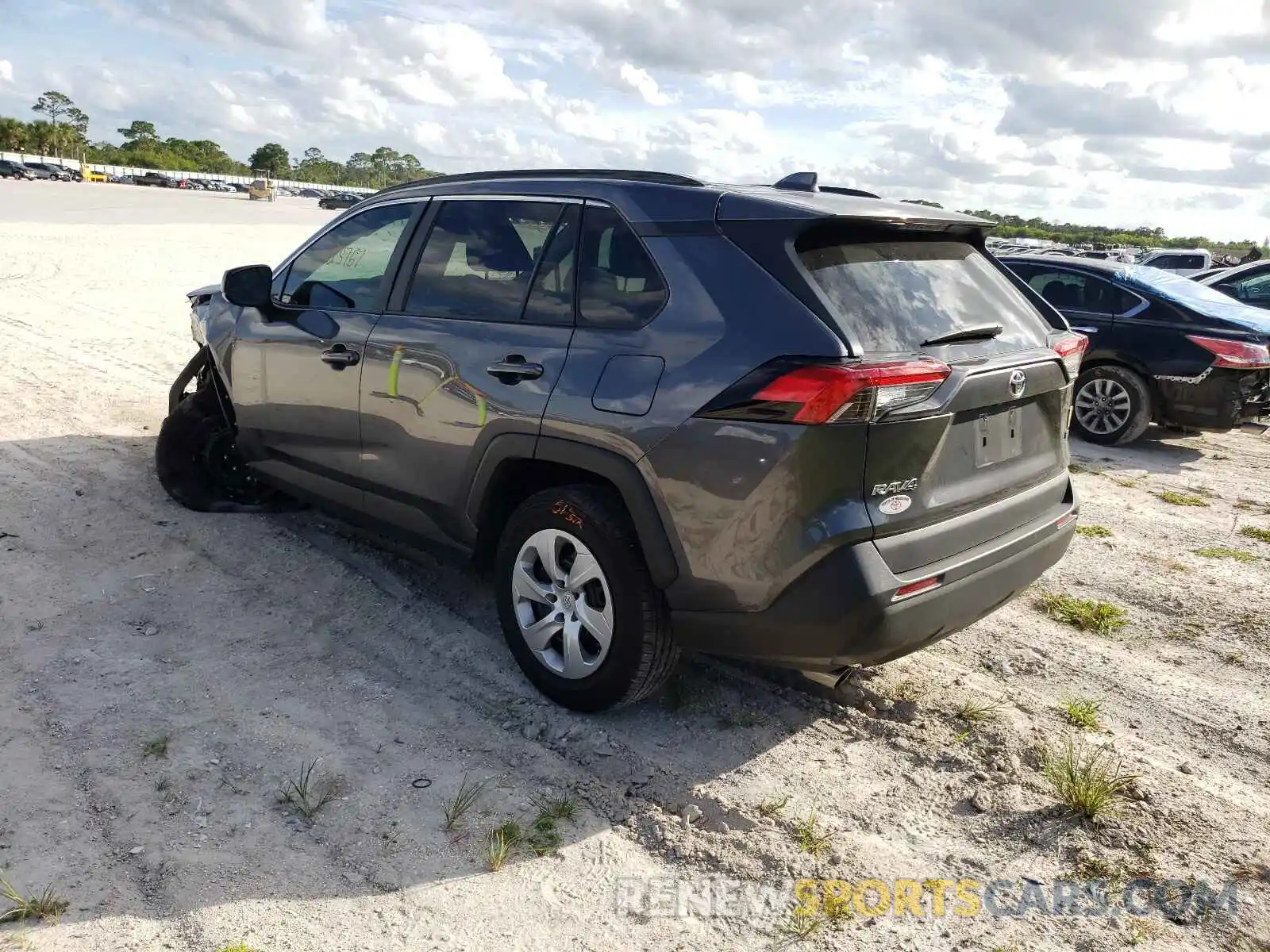 3 Photograph of a damaged car 2T3H1RFV7LC067249 TOYOTA RAV4 2020