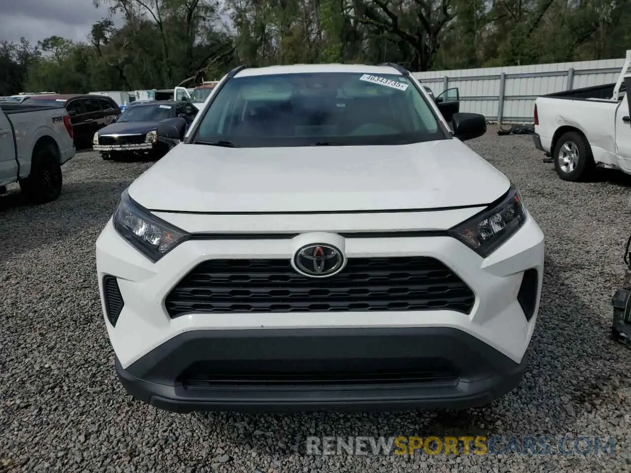5 Photograph of a damaged car 2T3H1RFV7LC072029 TOYOTA RAV4 2020