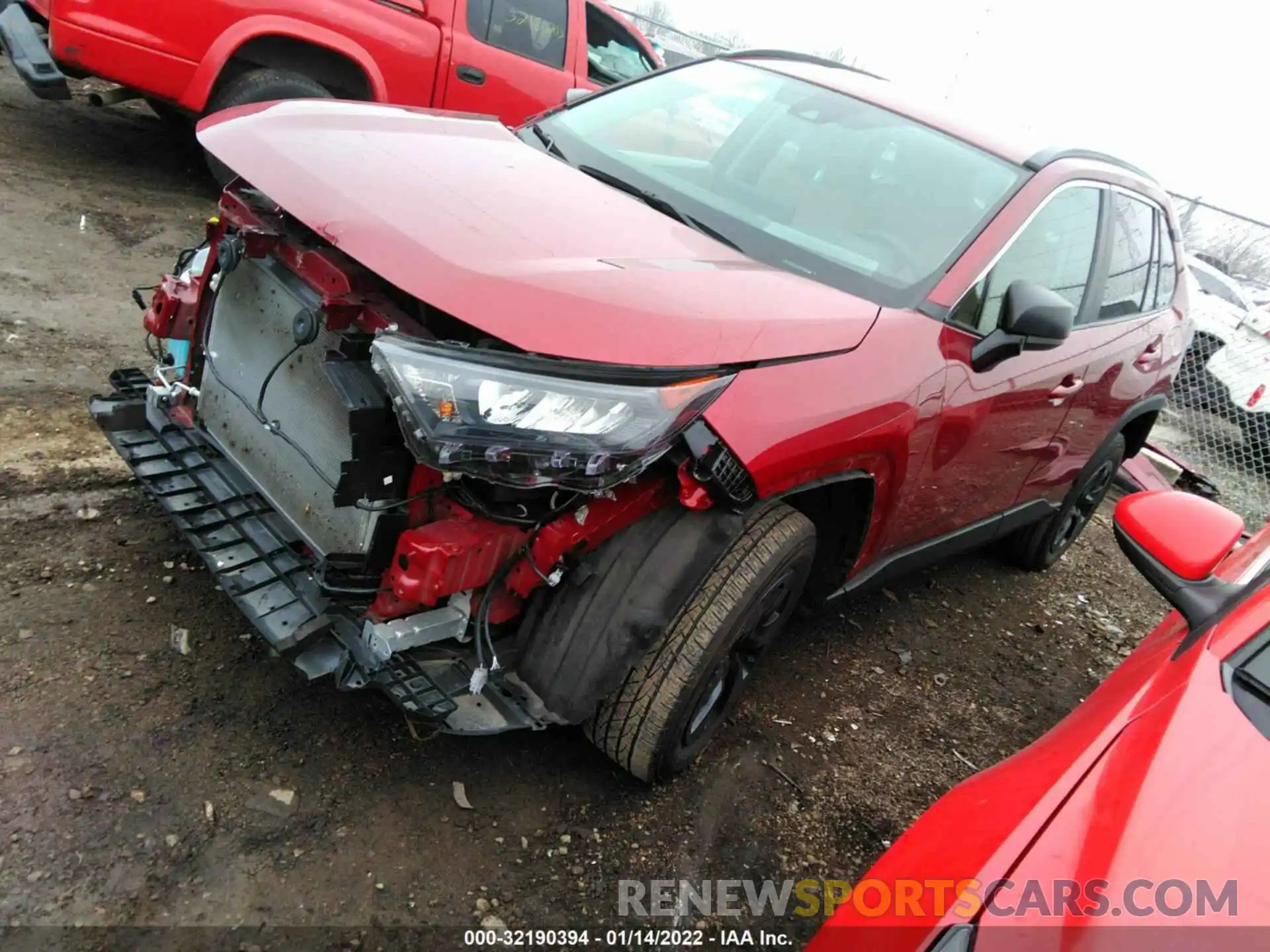 2 Photograph of a damaged car 2T3H1RFV7LC076582 TOYOTA RAV4 2020