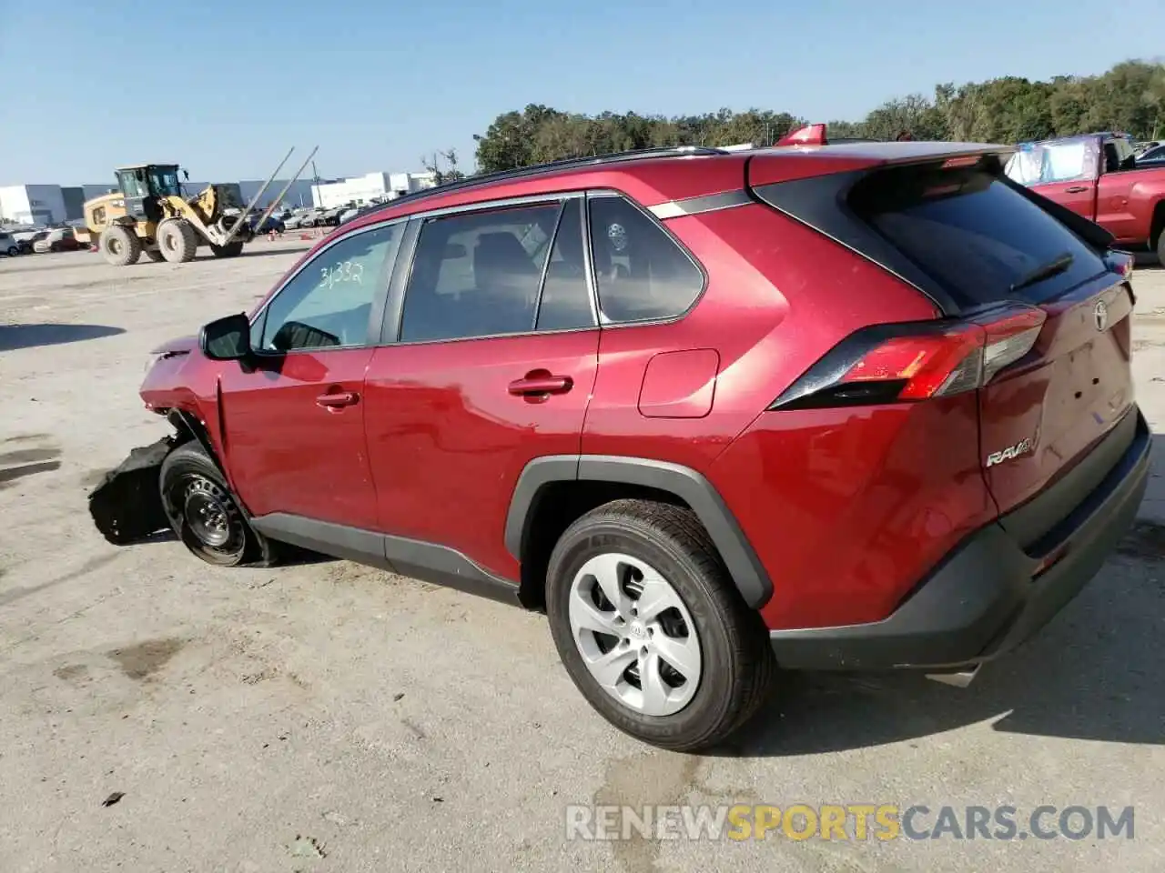 2 Photograph of a damaged car 2T3H1RFV7LC078199 TOYOTA RAV4 2020