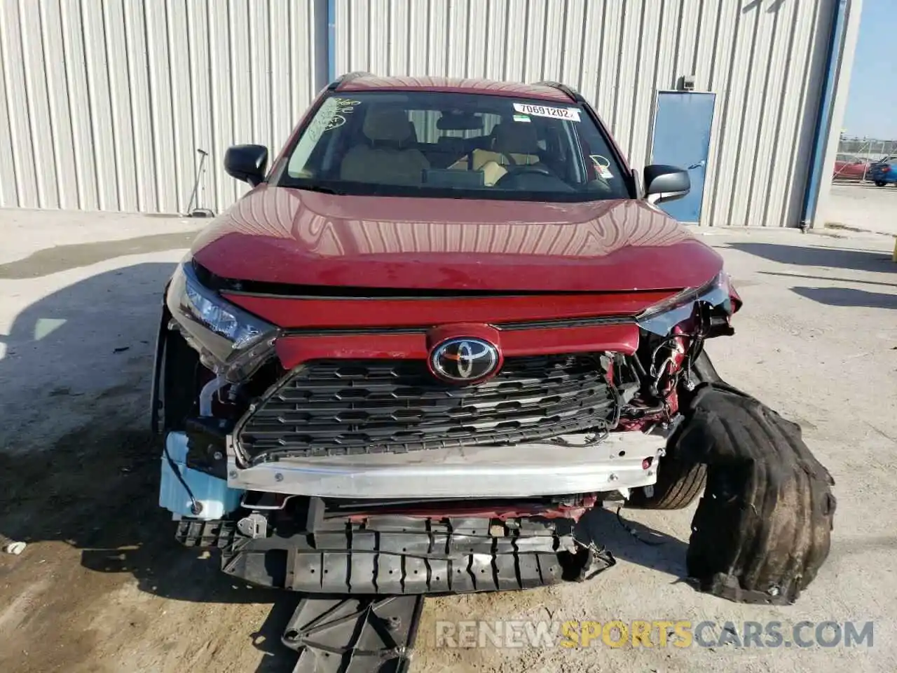 5 Photograph of a damaged car 2T3H1RFV7LC078199 TOYOTA RAV4 2020