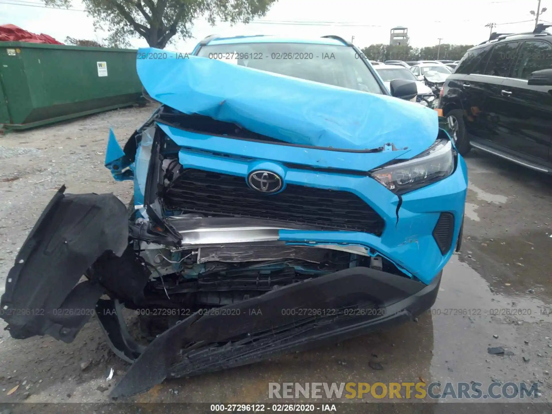 6 Photograph of a damaged car 2T3H1RFV7LW061109 TOYOTA RAV4 2020