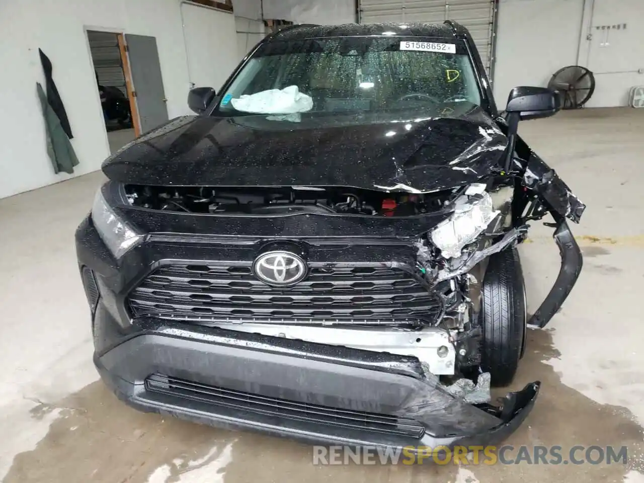 9 Photograph of a damaged car 2T3H1RFV7LW062390 TOYOTA RAV4 2020