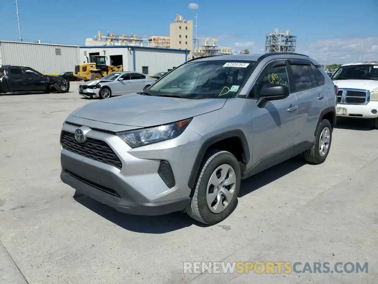 2 Photograph of a damaged car 2T3H1RFV7LW073888 TOYOTA RAV4 2020