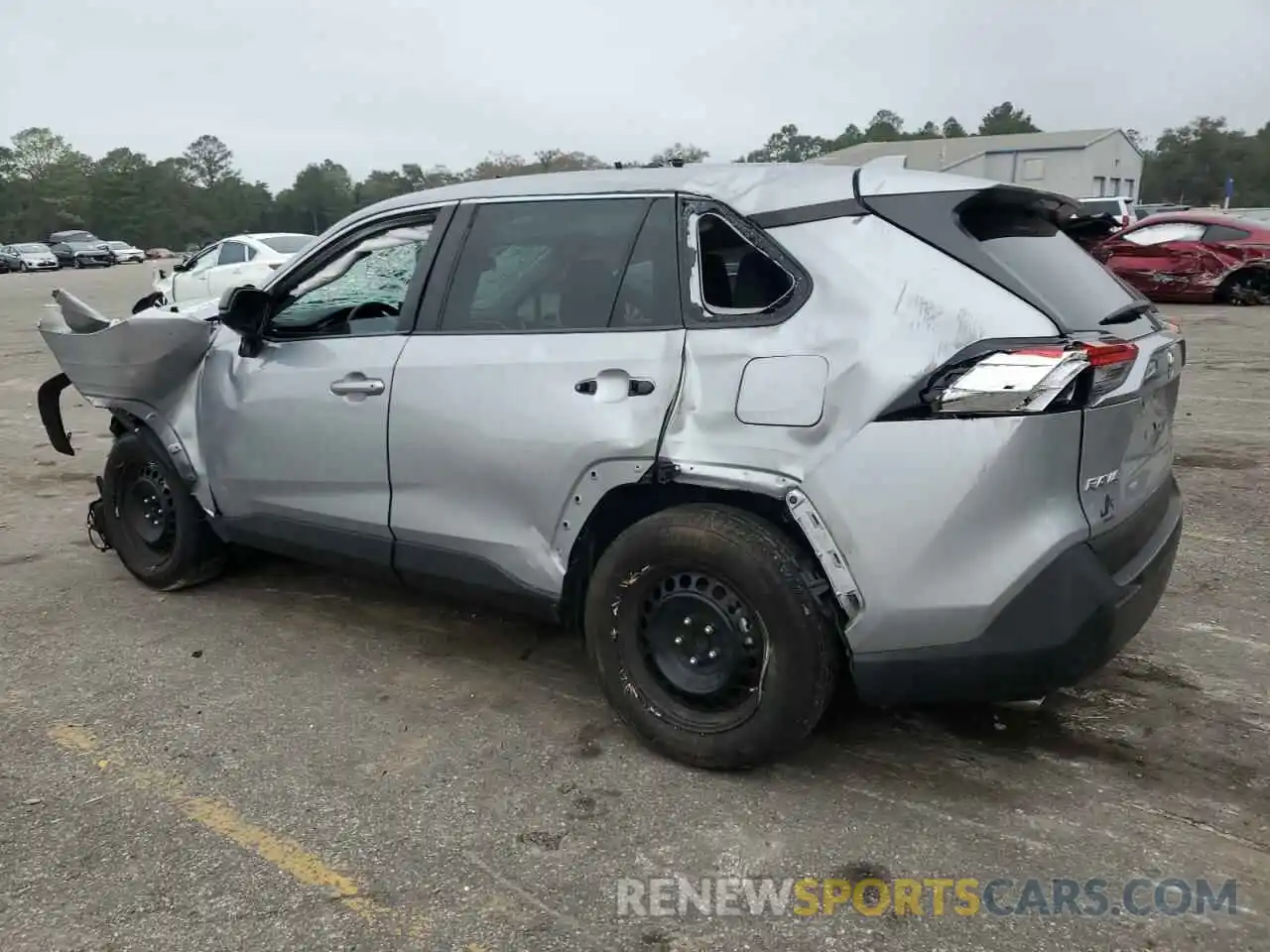 2 Photograph of a damaged car 2T3H1RFV7LW082557 TOYOTA RAV4 2020