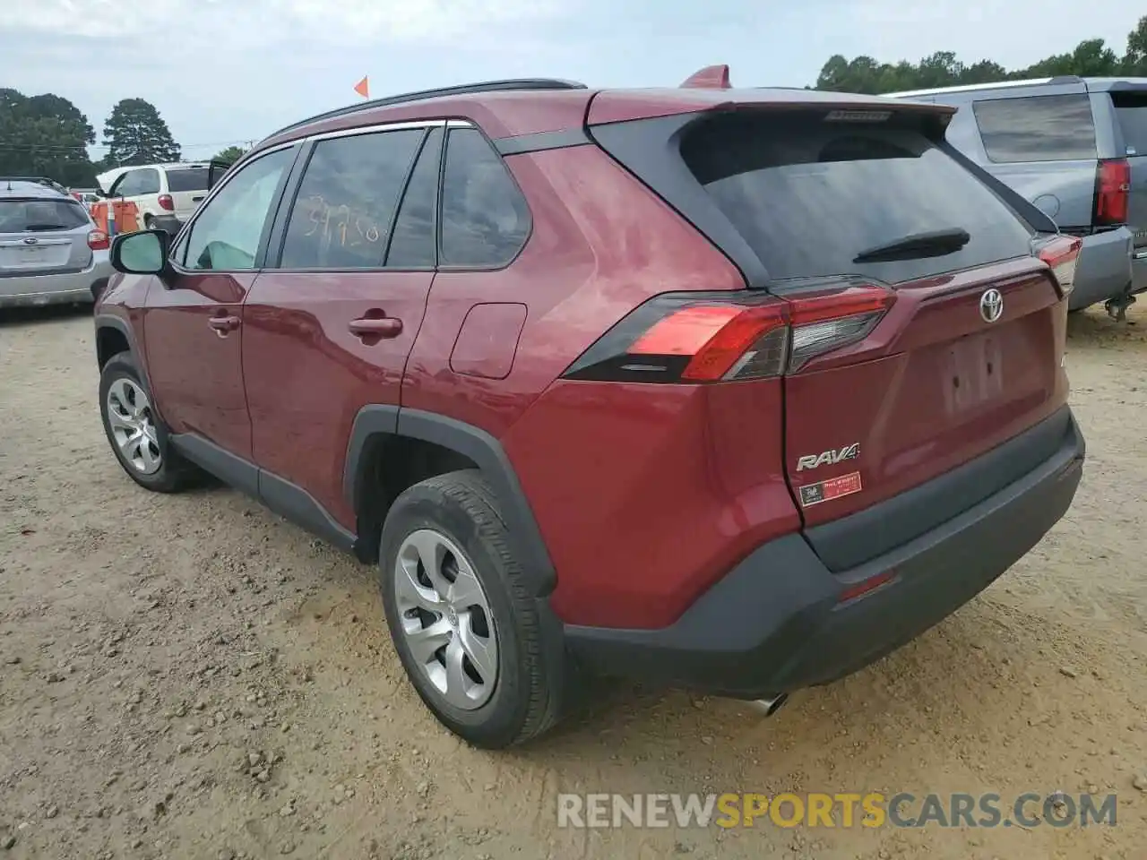 3 Photograph of a damaged car 2T3H1RFV7LW093512 TOYOTA RAV4 2020