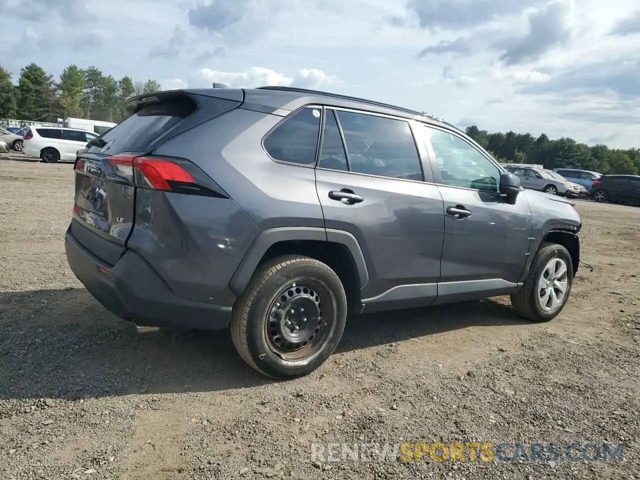 3 Photograph of a damaged car 2T3H1RFV7LW097270 TOYOTA RAV4 2020