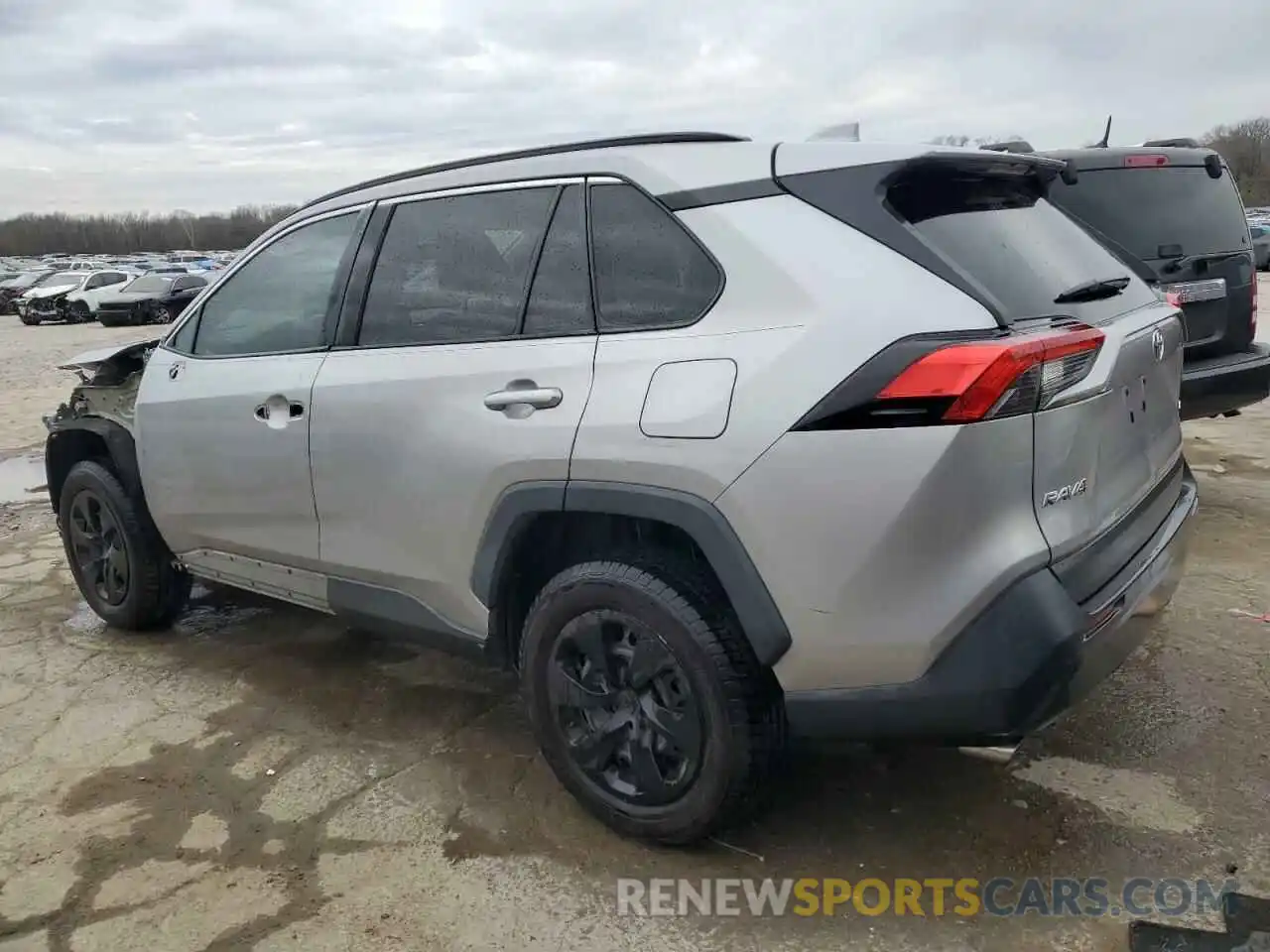 2 Photograph of a damaged car 2T3H1RFV8LC036799 TOYOTA RAV4 2020