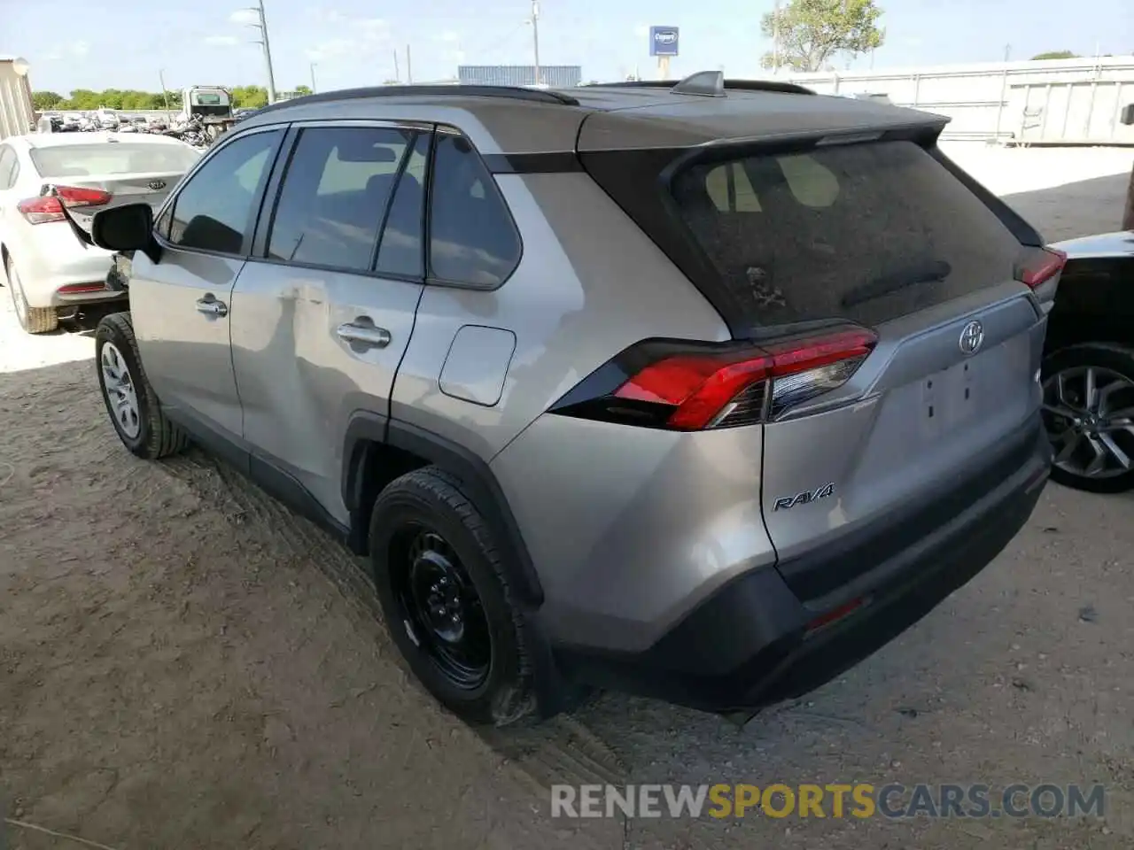 3 Photograph of a damaged car 2T3H1RFV8LC038651 TOYOTA RAV4 2020