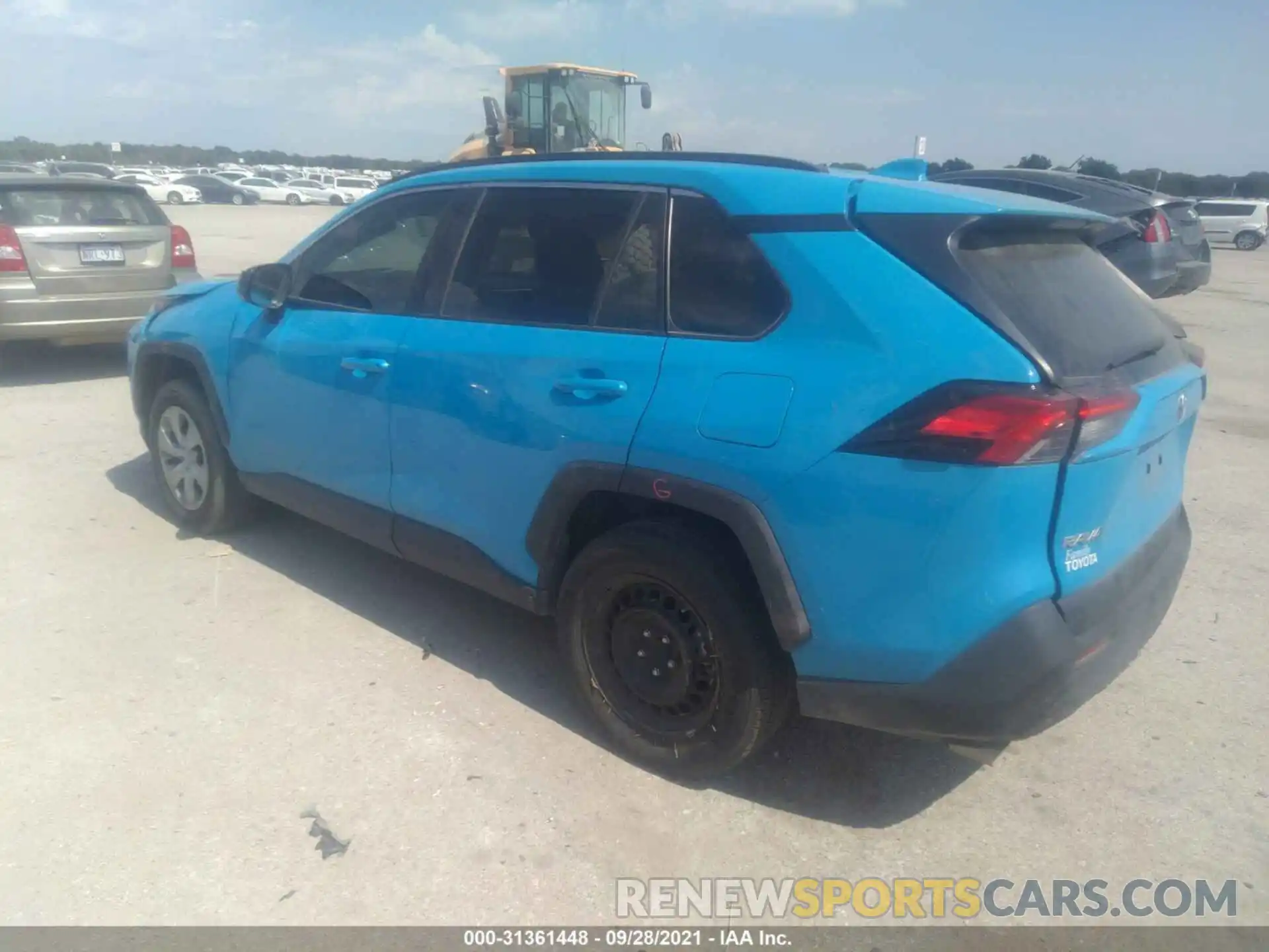 3 Photograph of a damaged car 2T3H1RFV8LC040254 TOYOTA RAV4 2020