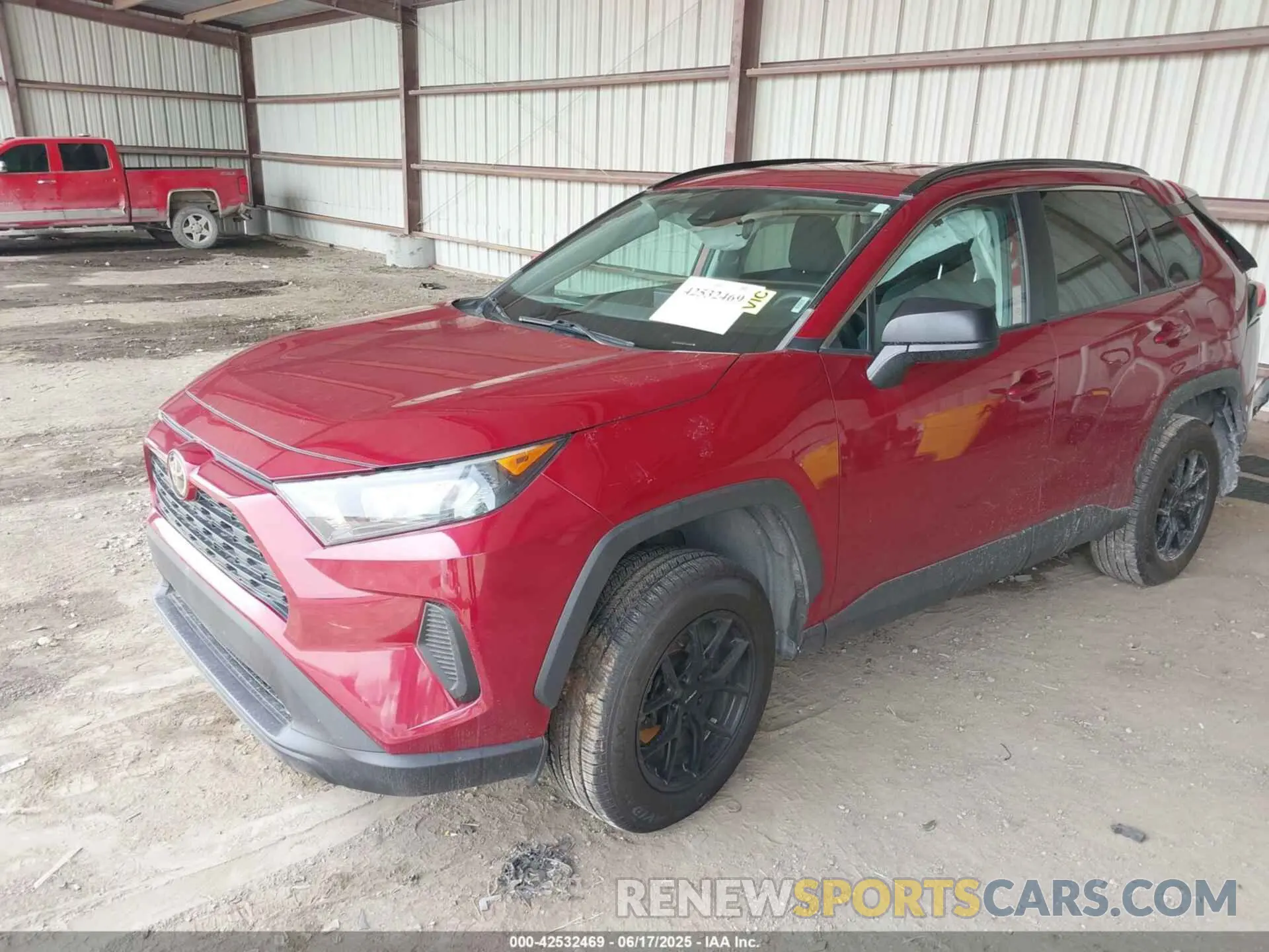 2 Photograph of a damaged car 2T3H1RFV8LC046622 TOYOTA RAV4 2020