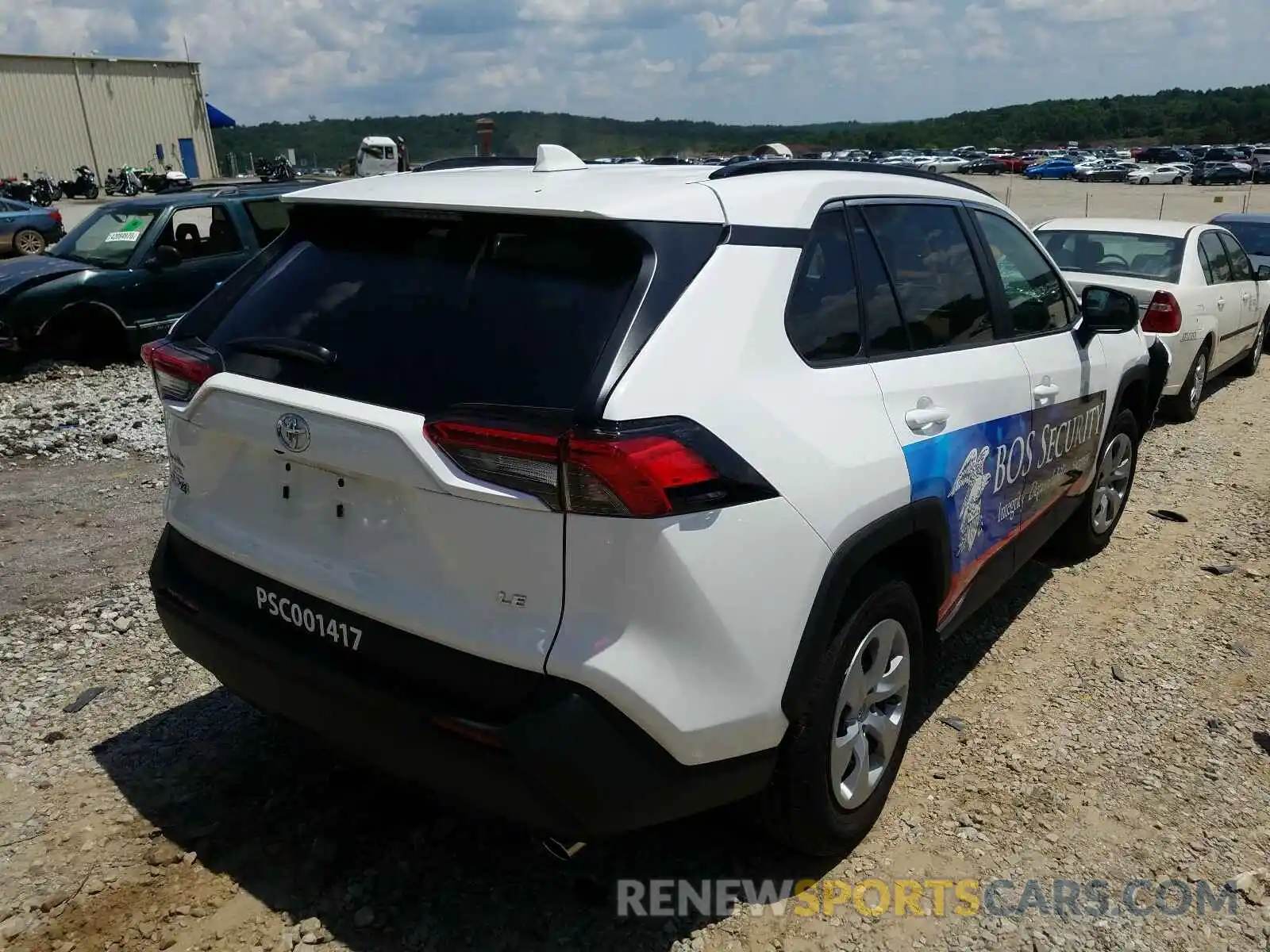 4 Photograph of a damaged car 2T3H1RFV8LC050959 TOYOTA RAV4 2020