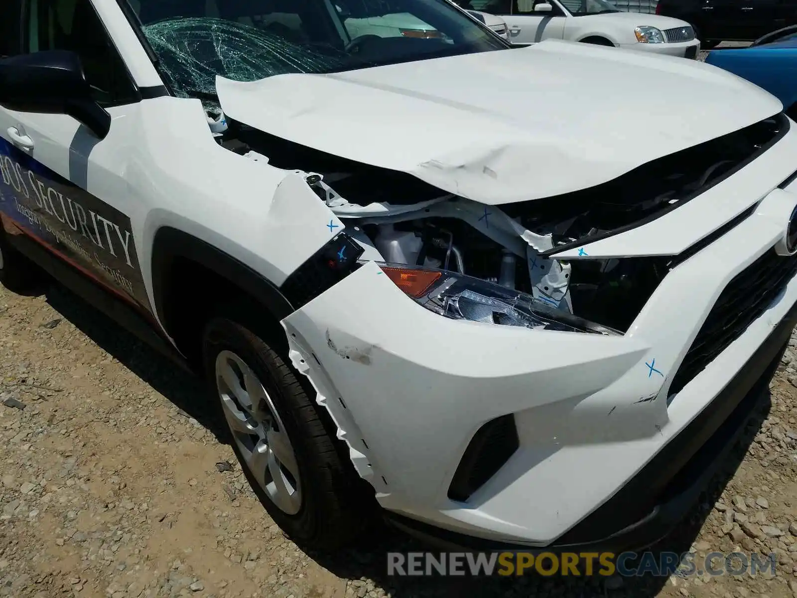 9 Photograph of a damaged car 2T3H1RFV8LC050959 TOYOTA RAV4 2020