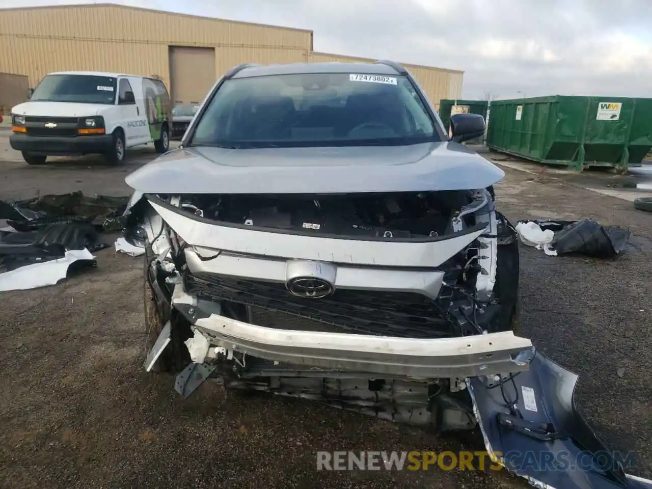 5 Photograph of a damaged car 2T3H1RFV8LC063176 TOYOTA RAV4 2020