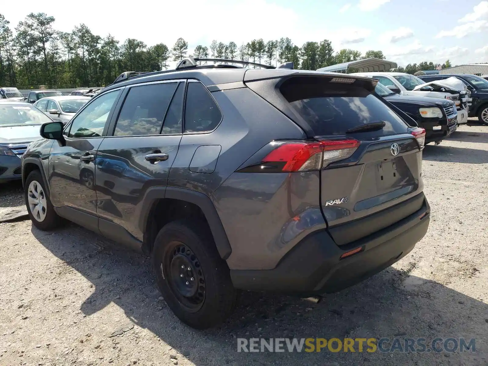 3 Photograph of a damaged car 2T3H1RFV8LC064716 TOYOTA RAV4 2020