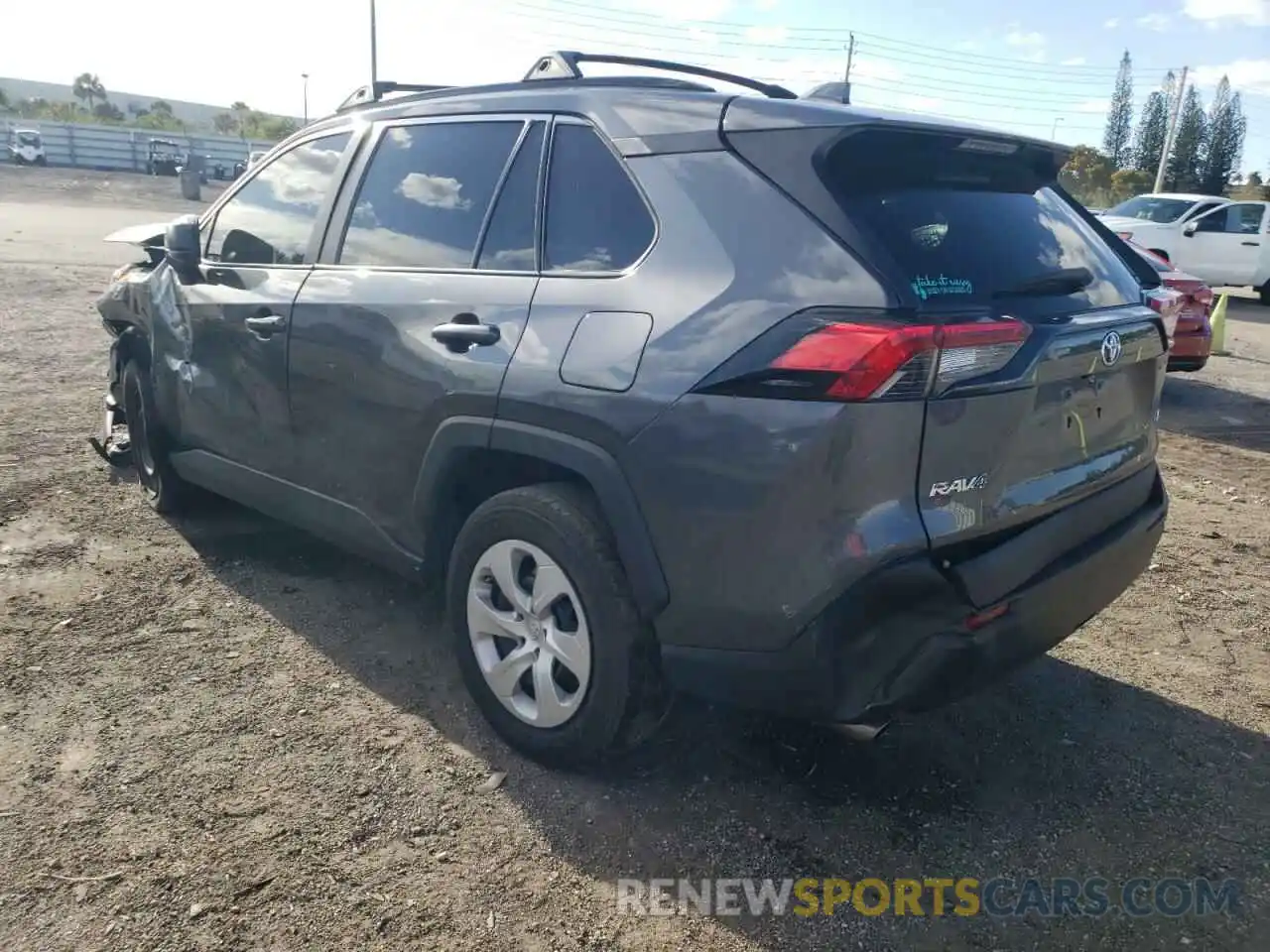 3 Photograph of a damaged car 2T3H1RFV8LC072413 TOYOTA RAV4 2020