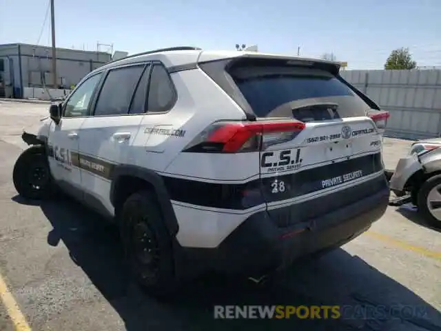 3 Photograph of a damaged car 2T3H1RFV8LC084982 TOYOTA RAV4 2020