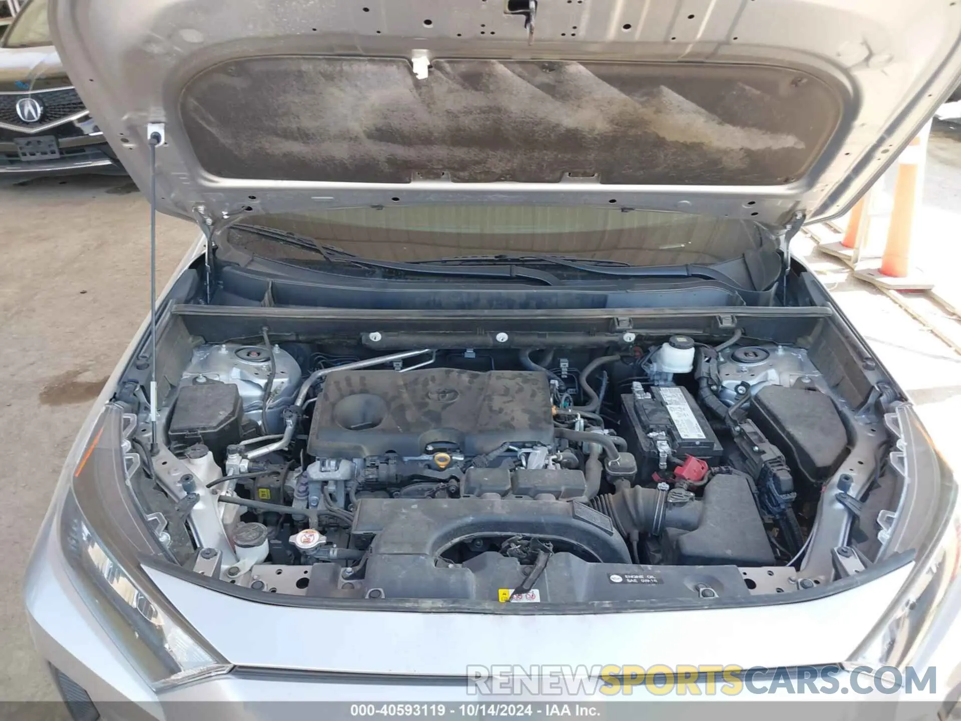 10 Photograph of a damaged car 2T3H1RFV8LW088836 TOYOTA RAV4 2020