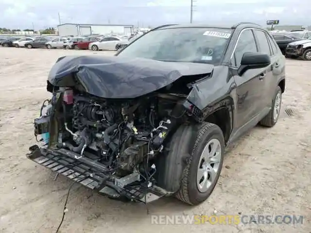 2 Photograph of a damaged car 2T3H1RFV8LW089422 TOYOTA RAV4 2020