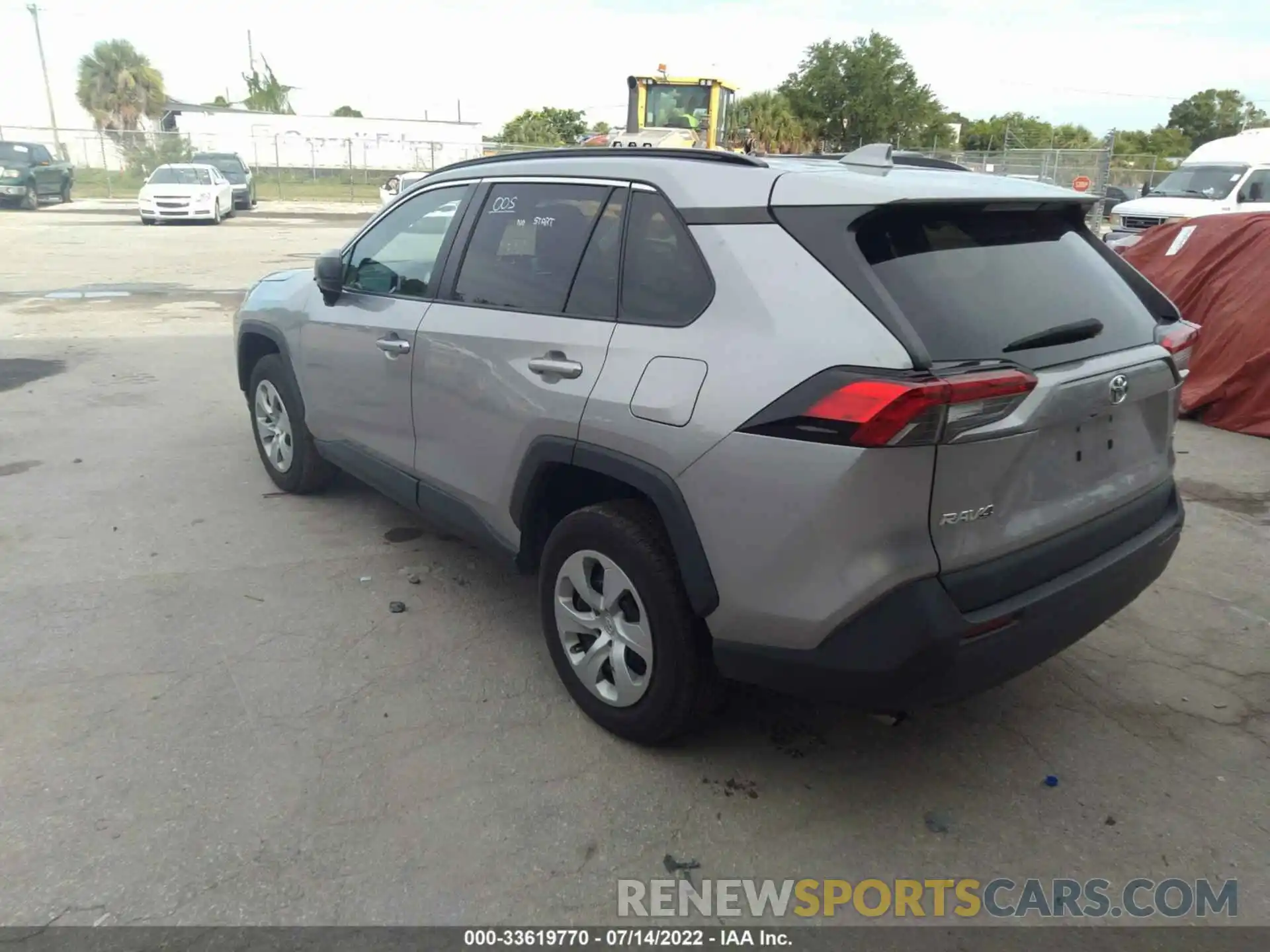 3 Photograph of a damaged car 2T3H1RFV9LC046483 TOYOTA RAV4 2020