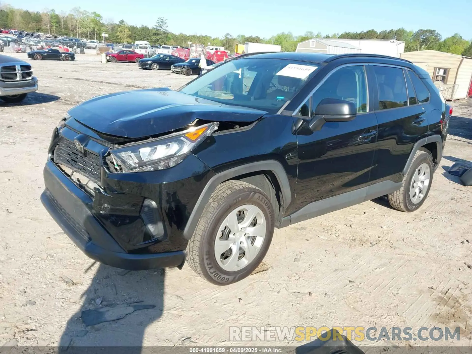 2 Photograph of a damaged car 2T3H1RFV9LC065969 TOYOTA RAV4 2020