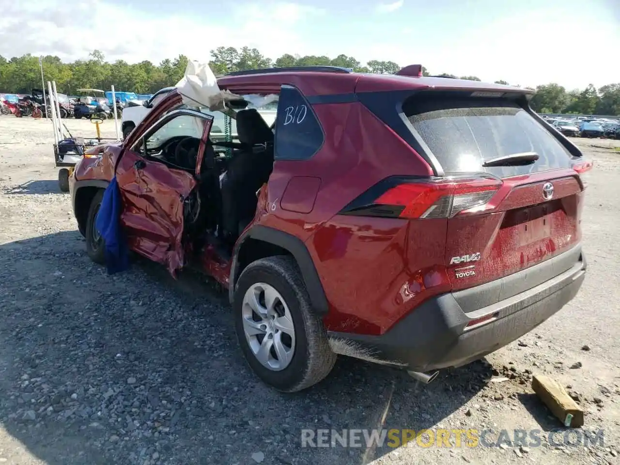 3 Photograph of a damaged car 2T3H1RFV9LC071092 TOYOTA RAV4 2020