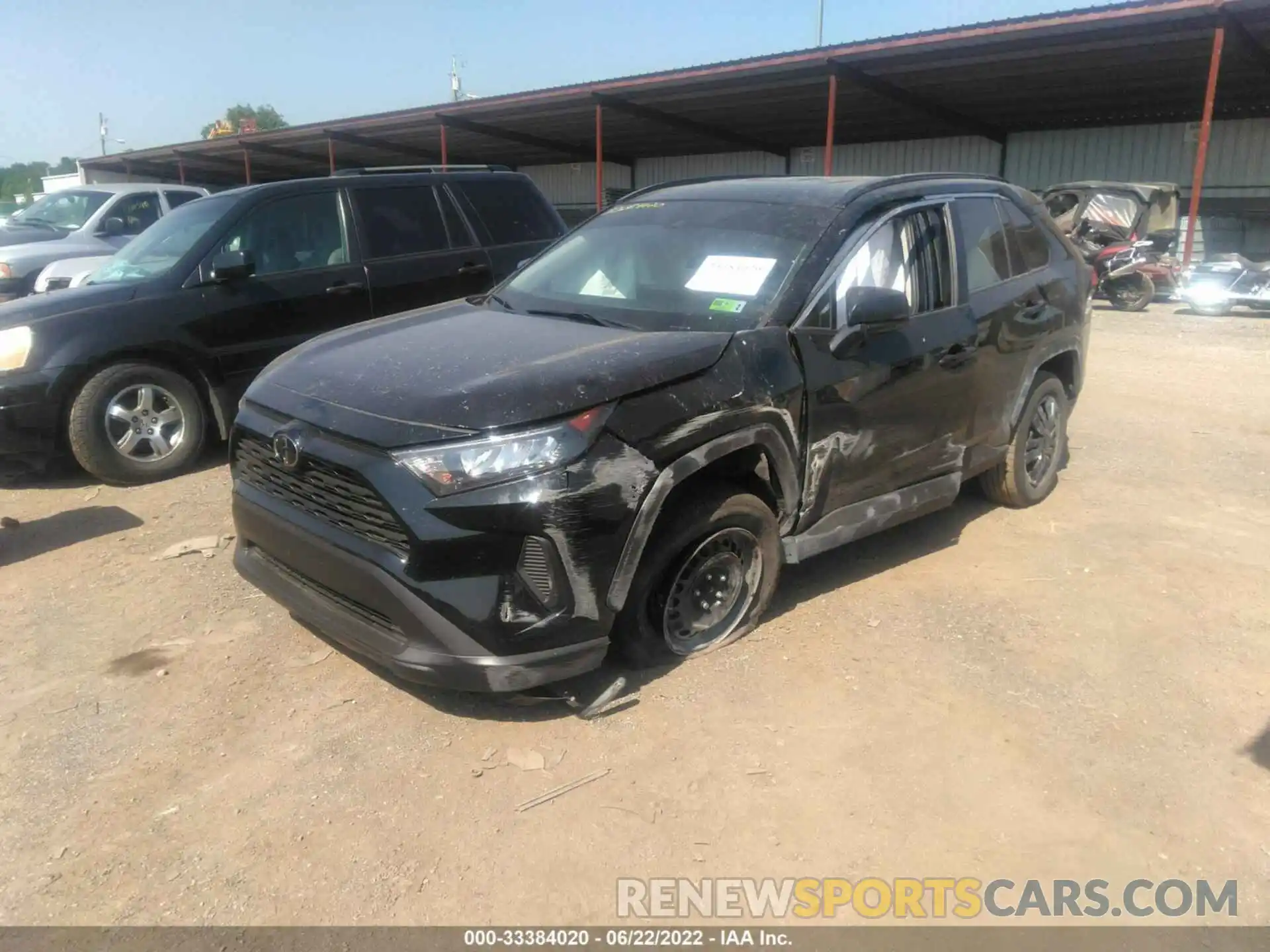 2 Photograph of a damaged car 2T3H1RFV9LC072016 TOYOTA RAV4 2020