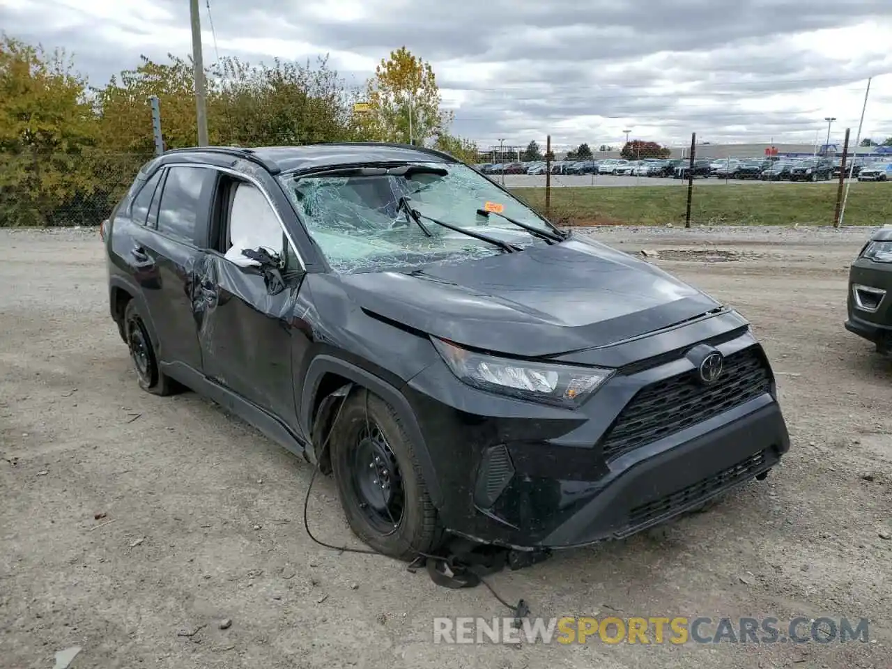 1 Photograph of a damaged car 2T3H1RFV9LC082917 TOYOTA RAV4 2020