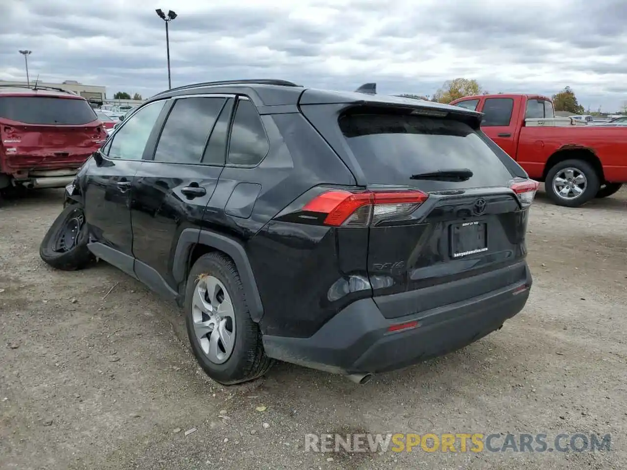 3 Photograph of a damaged car 2T3H1RFV9LC082917 TOYOTA RAV4 2020