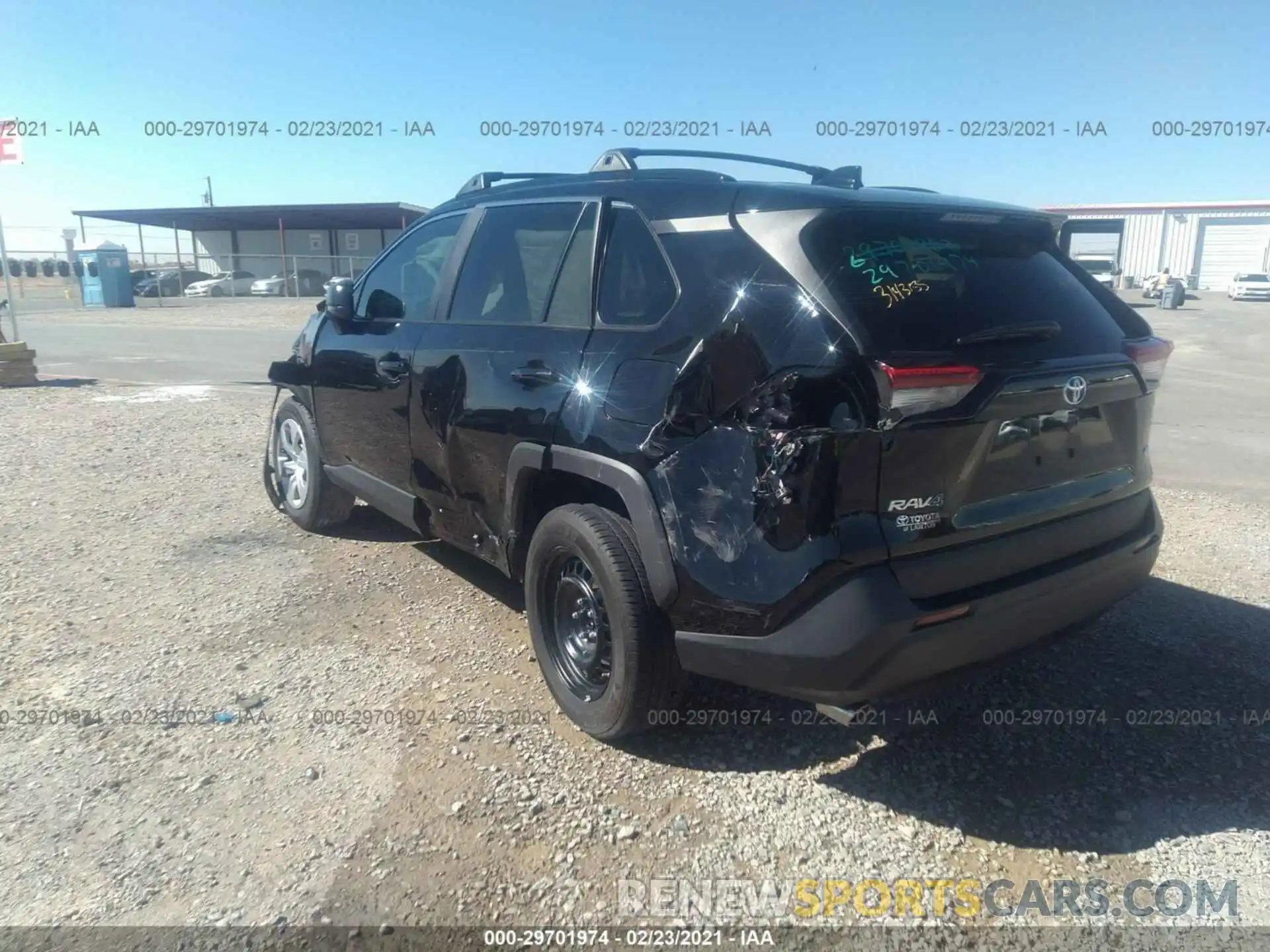 3 Photograph of a damaged car 2T3H1RFV9LW085606 TOYOTA RAV4 2020