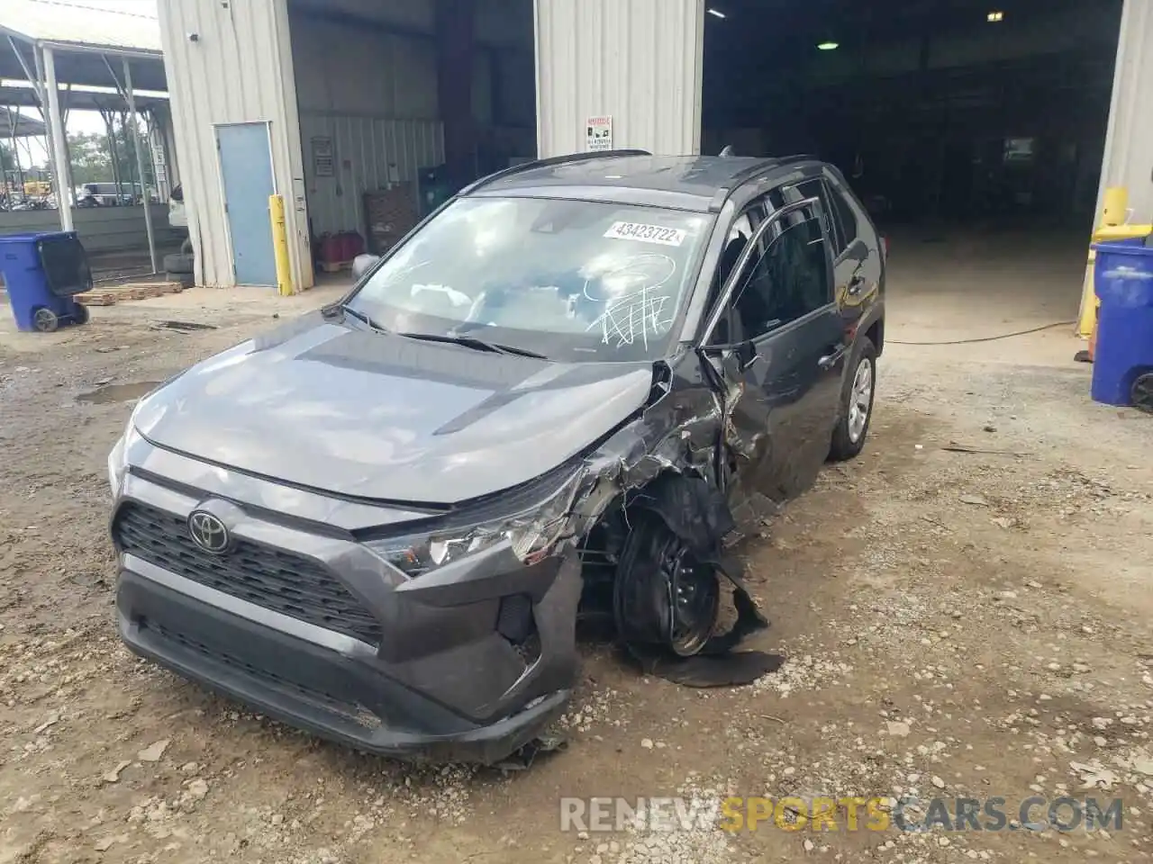 2 Photograph of a damaged car 2T3H1RFVXLC049036 TOYOTA RAV4 2020