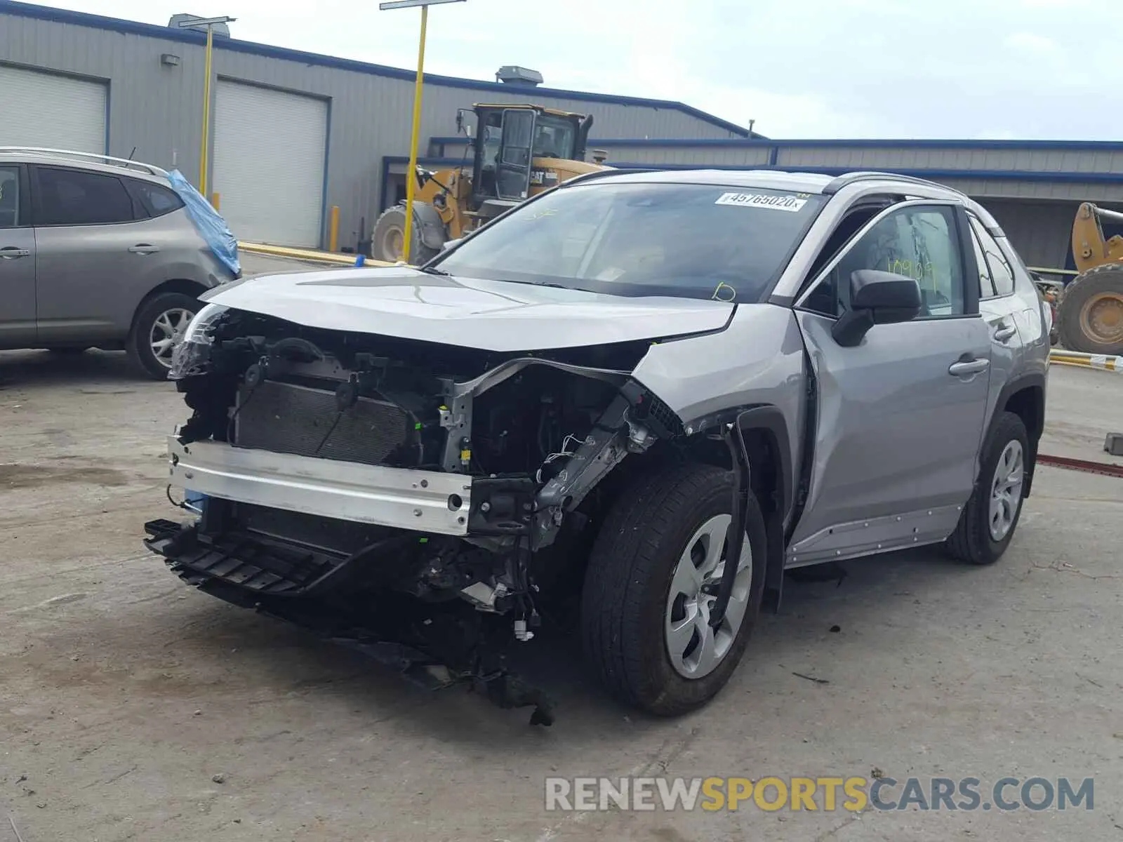 2 Photograph of a damaged car 2T3H1RFVXLC055788 TOYOTA RAV4 2020