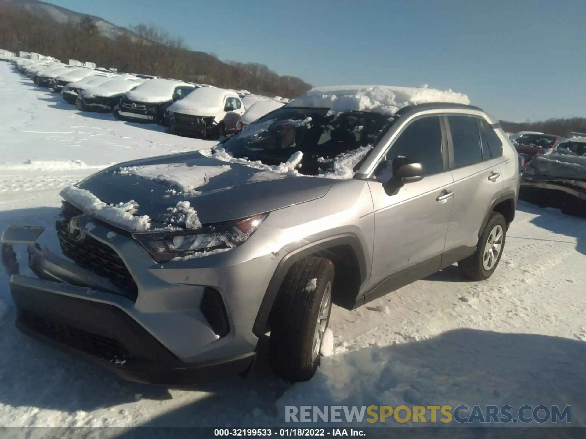 2 Photograph of a damaged car 2T3H1RFVXLC057959 TOYOTA RAV4 2020